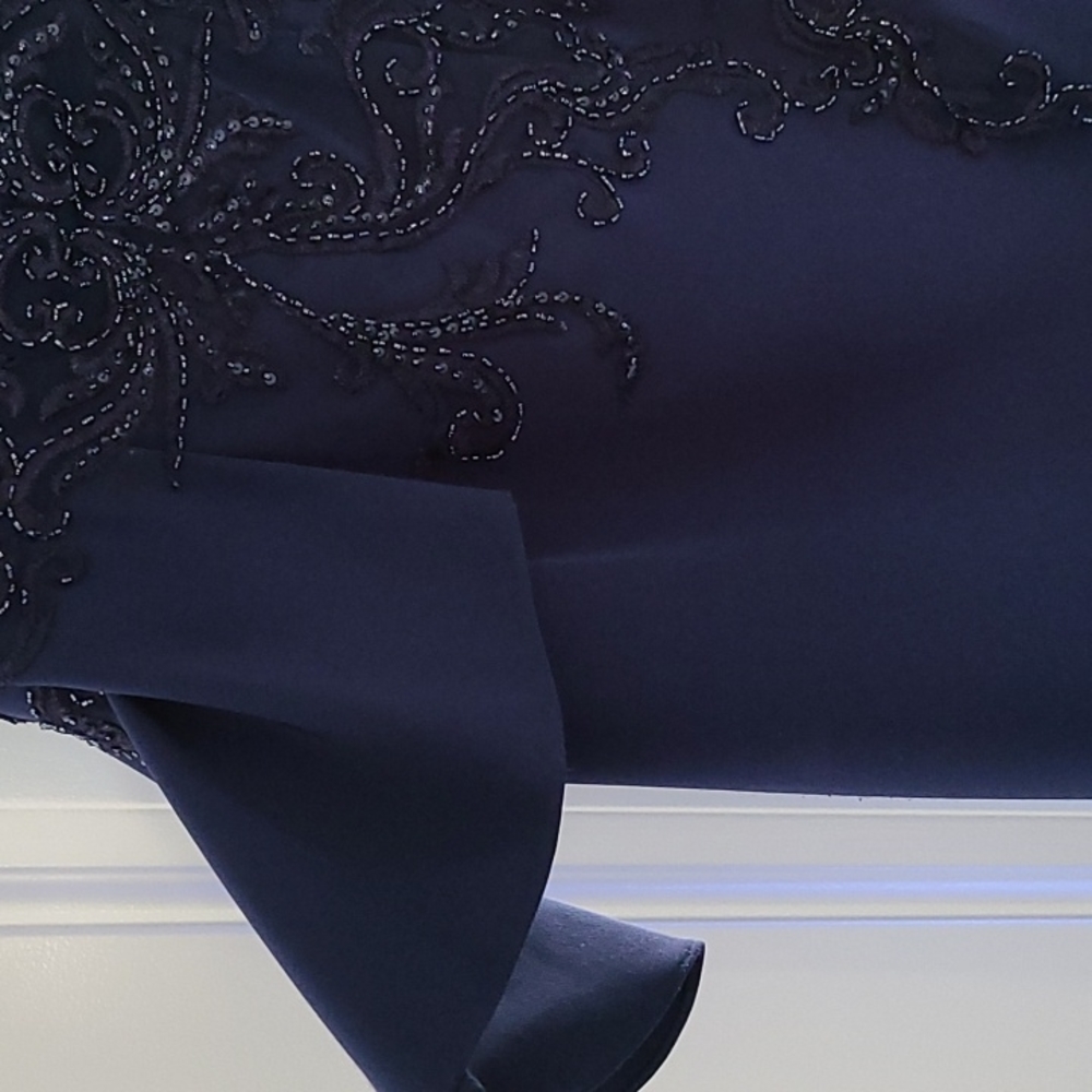 TERANI Wedding gown long off shoulder dress - Picture 4 of 15